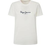Pepe Jeans Fiore T-Shirt, Bianco (Bianco), M Donna