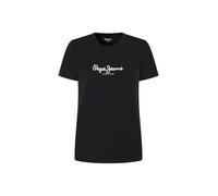 Pepe Jeans Fiore T-Shirt, Nero (Black), XS Donna