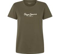 Pepe Jeans Fiore T-Shirt, Verde (Foglia Verde), S Donna