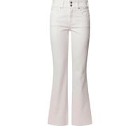 Pepe Jeans Flare Jeans MW, Bianco (Denim-Tc5), 32 W/30 L Donna