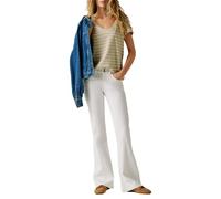 Pepe Jeans Flare Jeans MW Venus, Bianco (Denim-1ca), 28W x 32L Donna