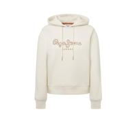 Pepe Jeans Frida Hoodie Maglia di Tuta, Bianco (Mousse White), XS Donna