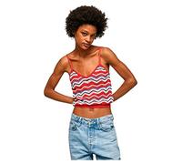 Pepe Jeans Frida Top, Maglia maniche lunghe Donna, Rosso (Studio Red),S