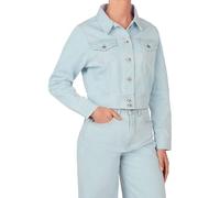 Pepe Jeans Cropped Jacket Giacca, Blu (Denim-PG2), S Donna