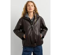 Pepe Jeans - Giacca Effetto Pelle - - Jackets - Donna - Marrone - XS