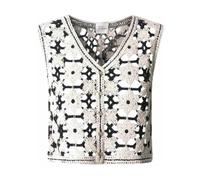 Pepe Jeans - Gilet Olivia Uncinetto Motivo Floreale - - Jackets - Donna - Multicolore - L