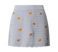 Pepe Jeans - Gonna con Stampa di Frutta Blu Dazed - - Skirts - Donna - Multicolore - S