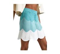 Pepe Jeans - Gonna elegante all'uncinetto - - Skirts - Donna - Blu - M
