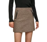 Pepe Jeans - Gonna Mini Stampata con Tasche con Zip - - Skirts - Donna - Multicolore - L