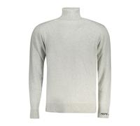Pepe Jeans Grigio Cotton Men Sweater - S
