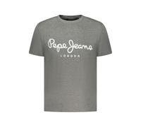 Pepe Jeans Grigio Cotton Men T-Shirt - XXL