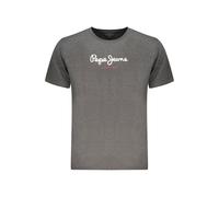 Pepe Jeans Grigio Cotton Men T-Shirt - XXL