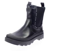 Pepe Jeans Gum - Chelsea Boots Suola Carrarmato Nero - Taglia 36 [23.5cm] Donna