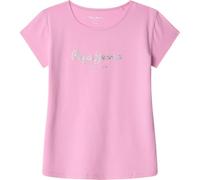 Pepe Jeans Hana Glitter N T-Shirt, Rosa (Sundae Pink), 14 Anni Bambine e Ragazze