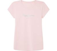 Pepe Jeans Hana Glitter S/S T-Shirt, Bambine e Ragazze