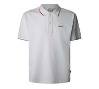 Pepe Jeans Hans SS Polo, Bianco (Bianco), L Uomo