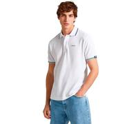 Pepe Jeans Harley, Polo Uomo, Bianco (White),M