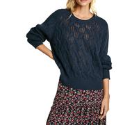 Pepe Jeans Hedra Crew Maglieria, Blu (Dulwich Blue), S Donna