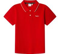 Pepe Jeans Henry Polo Bambino, Rosso Reale, 12 Anni