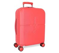 Pepe Jeans Highlight Cabin Valigia, Rosso, 40x55x20cm, Valigia Cabina