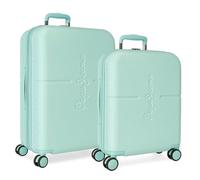 Pepe Jeans Highlight - Set di valigie, 48 x 70 x 28 cm, blu, 48x70x28 cms, Set di valigie