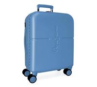 Pepe Jeans Highlight Trolley Abs 55 cm 4 Ruote Azzurro