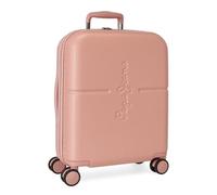 Pepe Jeans Highlight Valigia da Cabina, 40 x 55 x 20 cm, Rosa, 40x55x20 cms, Valigia da cabina