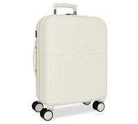Pepe Jeans Highlight - Valigia da cabina beige, 40 x 55 x 20 cm, rigida 2,92 kg, chiusura TSA integrata ABS 2,92 kg, 37 l, bagaglio a mano by Joumma Bags, Beige, Taglia unica, Valigia cabina