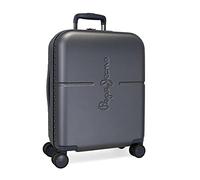 Pepe Jeans Highlight Valigia da cabina blu 40 x 55 x 20 cm rigida ABS chiusura TSA integrata 37 L 3,22 kg 4 ruote doppie bagaglio a mano