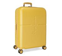 Pepe Jeans Highlight Valigia media, 48 x 70 x 28 cm, giallo, 48x70x28 cms, Valigia media