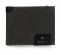 Pepe Jeans Hilltop Portafoglio Orizzontale con Portafoglio Grigio 11x8x1 cm Pelle by Joumma Bags, grigio, Taglia unica, Portafoglio orizzontale con portafoglio