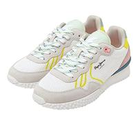 Pepe Jeans Holland Mesh W, Scarpa da ginnastica Donna, Bianco, 35 EU