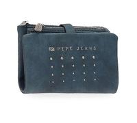 Pepe Jeans Holly Portafogli e Portafogli in Ecopelle, Nero, Marrone, Blu Marino, Diverse misure, Marino, Taglia unica, Portafoglio Holly