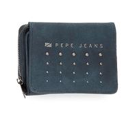 Pepe Jeans Holly Portafogli e Portafogli in Ecopelle, Nero, Marrone, Blu Marino, Diverse misure, Marino, Taglia unica, Portafoglio