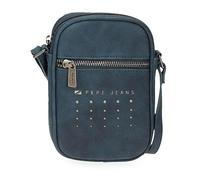 Pepe Jeans Holly Portafogli e Portafogli in Ecopelle, Nero, Marrone, Blu Marino, Diverse misure, Marino, Taglia unica, Tracolla mobile