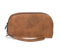 Pepe Jeans Holly Portafogli e Portafogli in Ecopelle, Nero, Marrone, Blu Marino, Diverse misure, marrone, Taglia unica, Borsa a mano