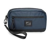 Pepe Jeans Hoxton Umhngetaschen und Kulturbeutel, Schwarz und Blau, Polyester PU, verschiedene Gren, blu, Taglia unica, Borsa a mano