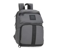 Pepe Jeans Hoxton Zaino per laptop, diverse misure nero e blu, poliestere e PU, grigio, Taglia unica, Zainet