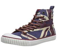 Pepe Jeans Industry Flag, Scarpe Basse Stringate Donna, Rosso (Burgundy), 37 (4 UK)