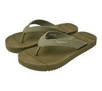 Pepe Jeans Shore M, Sandali da spiaggia Uomo, Verde (verde militare), 43 EU