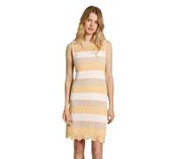 Pepe Jeans Ingrid Dress Vestito, Beige (Beige), L Donna