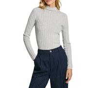 Pepe Jeans Izabel Turtleneck Maglieria, Grigio (Grigio Chiaro), M Donna