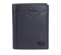 Pepe Jeans Jacket Portafoglio Verticale con Portafoglio Blu 8,5x10,5x1 cm Pelle by Joumma Bags, blu, Taglia unica, Portafoglio verticale con portafoglio