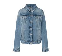 Pepe Jeans, ,Jackets ,Donna ,Blu ,S Giacca Denim Slim