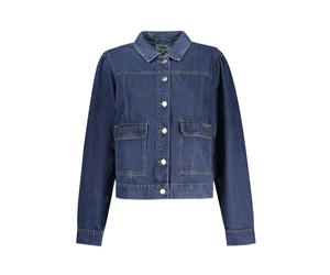Pepe Jeans, ,Jackets ,Donna ,Blu ,S Giacca di cotone
