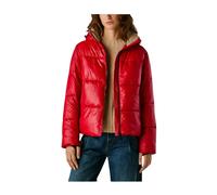 Pepe Jeans, ,Jackets ,Donna ,Rosso ,S Giacca Corta Sussy, Trendy e versatile