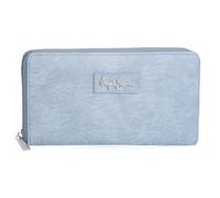 Pepe Jeans Jana, zaini casual, borse da viaggio, blu e beige, realizzati in poliestere e con dettagli in pelle sintetica, di Joumma Bags