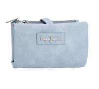 Pepe Jeans Jana, zaini casual, borse da viaggio, blu e beige, realizzati in poliestere e con dettagli in pelle sintetica, di Joumma Bags