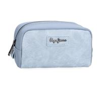 Pepe Jeans Jana, zaini casual, borse da viaggio, blu e beige, realizzati in poliestere e con dettagli in pelle sintetica, di Joumma Bags
