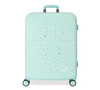 Pepe Jeans Jane, turchese, 48x70x28 cms, Valigia media